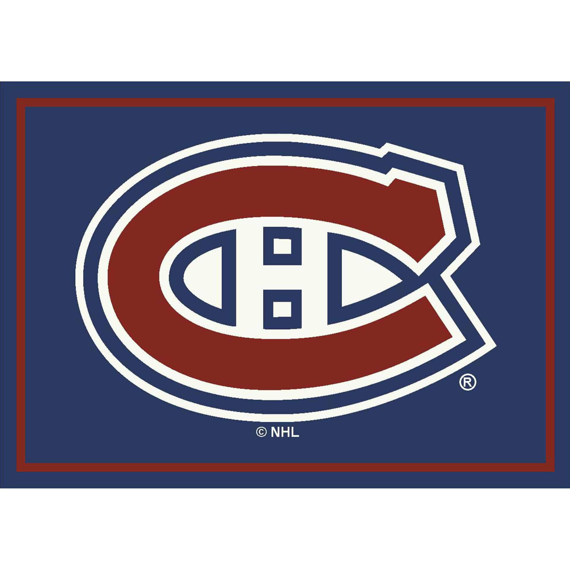 Montreal Canadiens 4x6 Spirit Rug 1 Montreal Canadiens 4x6 Spirit Rug