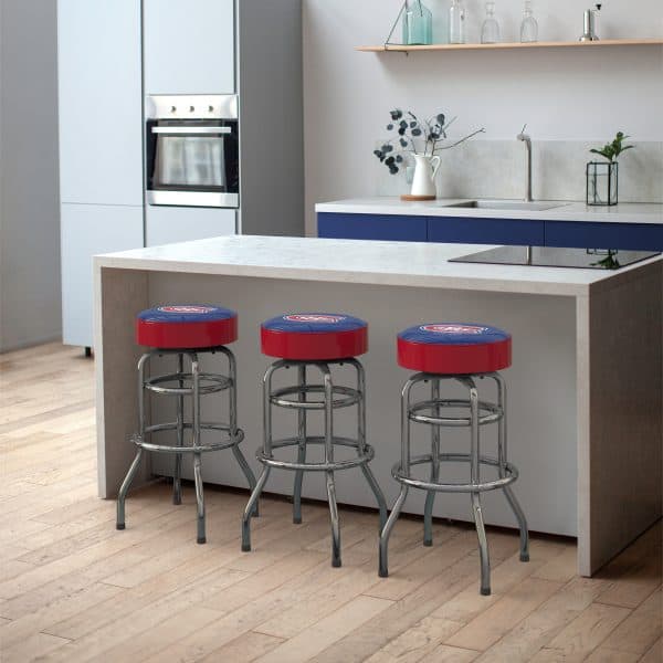Montreal Canadiens Chrome Bar Stool 5
