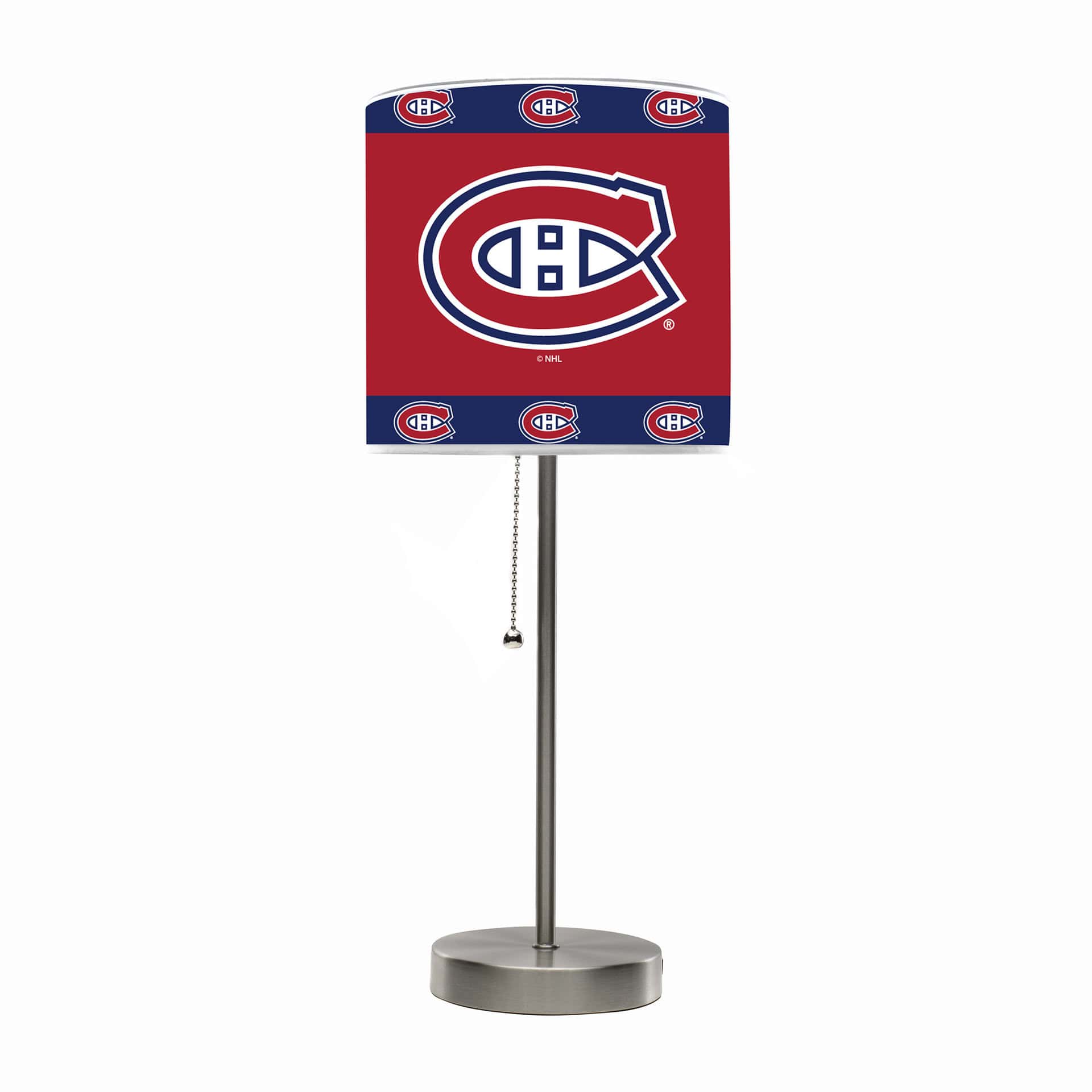 Montreal Canadiens Chrome Lamp 2 Montreal Canadiens Chrome Lamp - Image 2