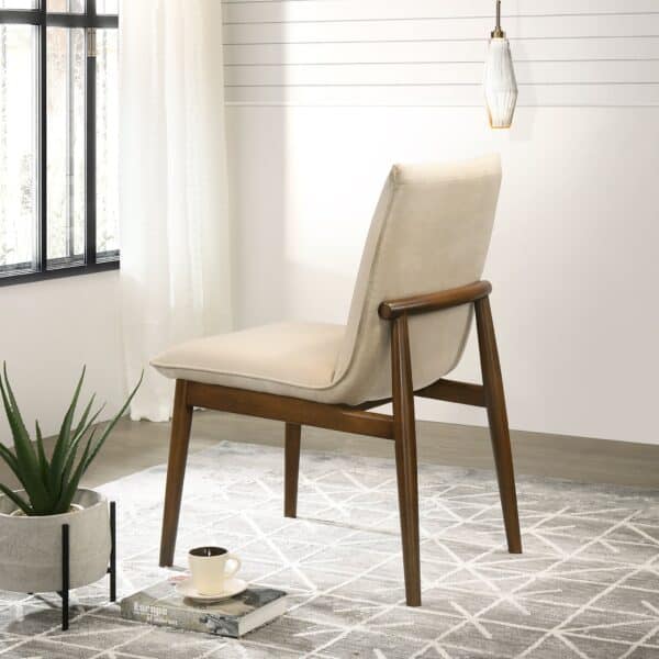 MonzaBeigeVelvetDiningChair 2