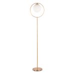 Moon Contemporary Gold Metal Frosted Glass Floor Lamp 28 Moon Contemporary Gold Metal Frosted Glass Floor Lamp