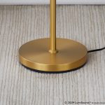 Moon Contemporary Gold Metal Frosted Glass Floor Lamp 22 Moon Contemporary Gold Metal Frosted Glass Floor Lamp