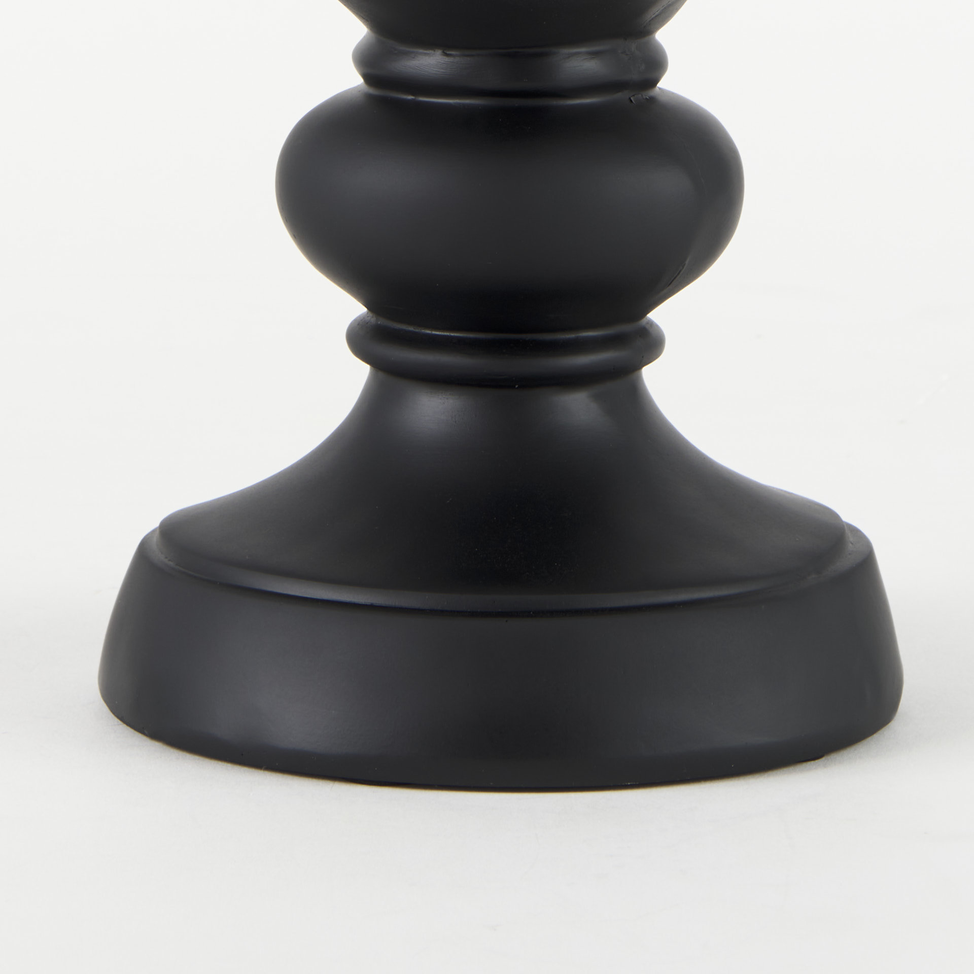 Mozart 8.2L x 6.0W x 22.5H Black Painted Resin Deer Bust 10 Mozart 8.2L x 6.0W x 22.5H Black Painted Resin Deer Bust - Image 10