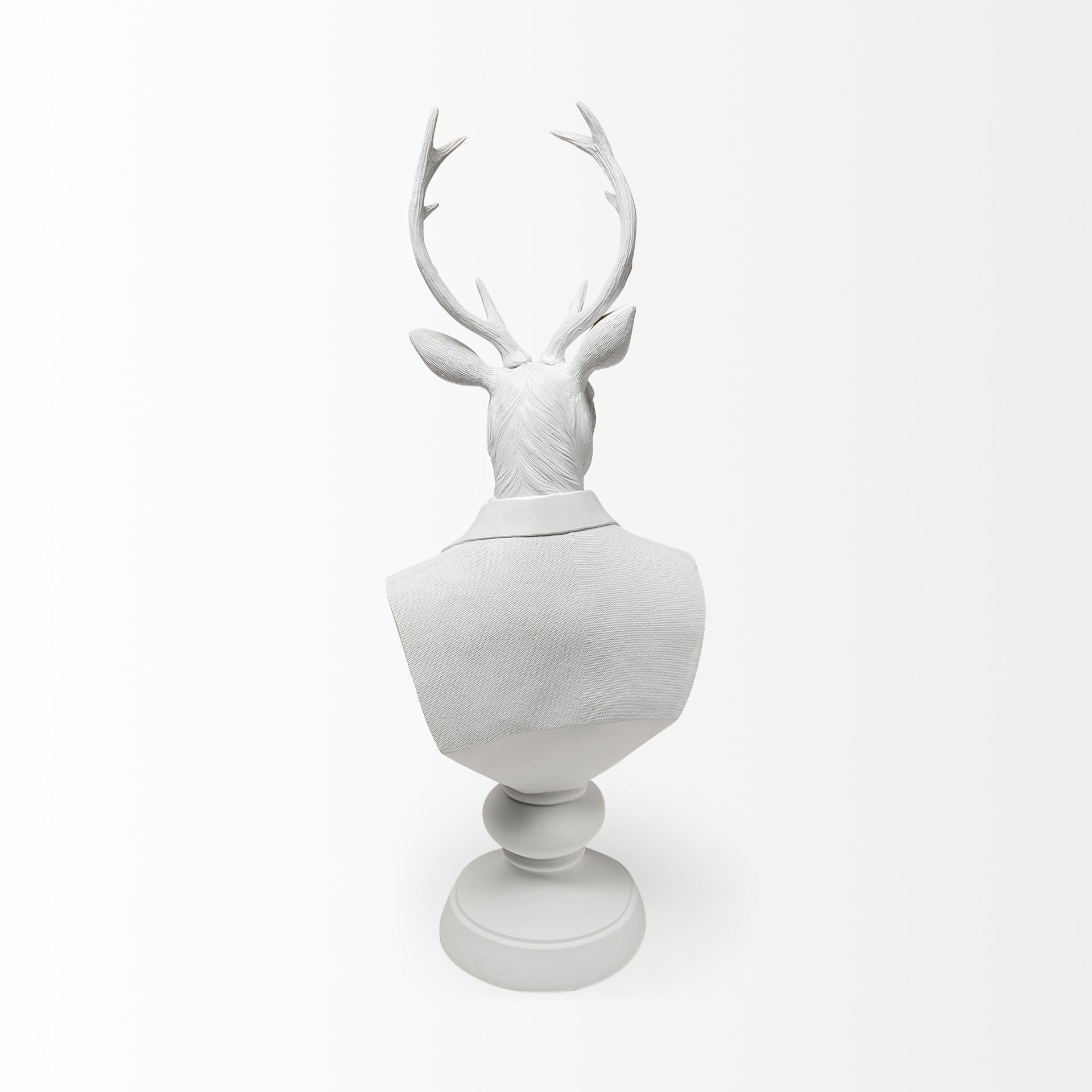 Mozart 8L x 6W White Resin Deer In A Suit 5 Mozart 8L x 6W White Resin Deer In A Suit - Image 5