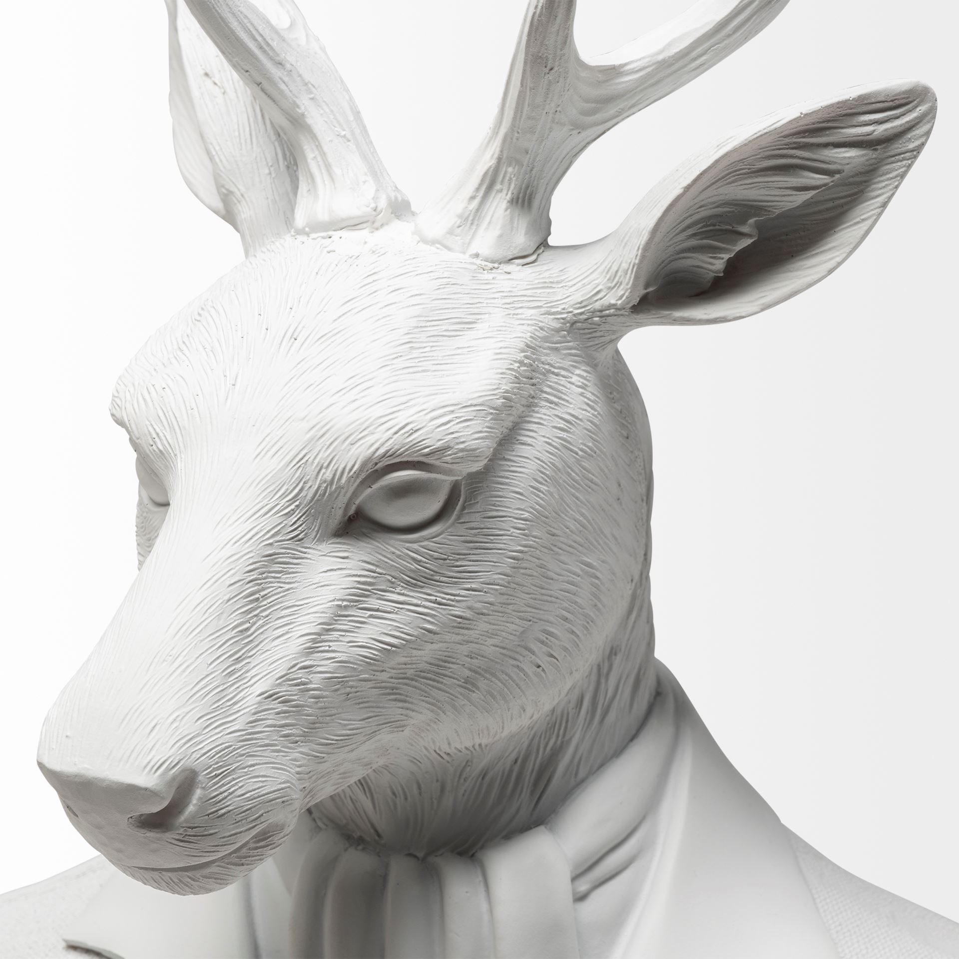 Mozart 8L x 6W White Resin Deer In A Suit 6 Mozart 8L x 6W White Resin Deer In A Suit - Image 6