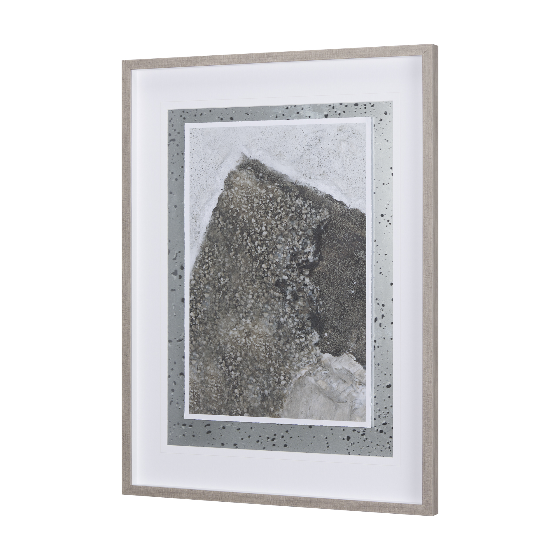 Mudslide III by Mercana Studio a Hand Embelished Textured Framed Art Print Matted under Glass 3 Mudslide III by Mercana Studio a Hand Embelished Textured Framed Art Print Matted under Glass - Image 3
