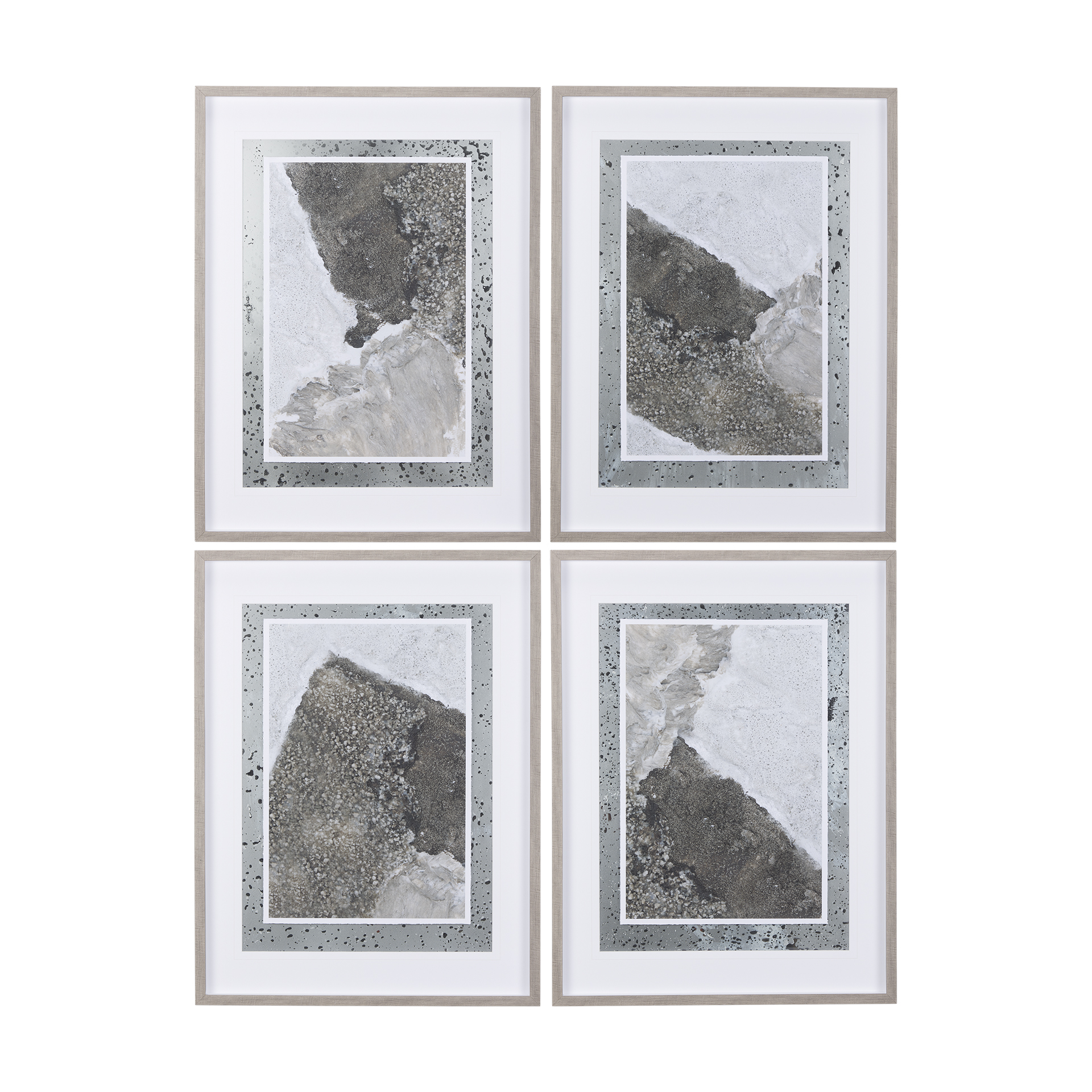 Mudslide IV by Mercana Studio a Hand Embelished Textured Framed Art Print Matted under Glass 9 Mudslide IV by Mercana Studio a Hand Embelished Textured Framed Art Print Matted under Glass - Image 9