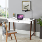 Multi-Purpose Desk with Drawer for Home Office and Storage
