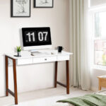 Multi-Purpose Desk with Drawer for Home Office and Storage