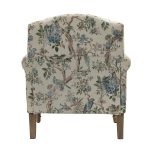 Murray Bird Print Farmhouse Nailhead Trim Accent Armchair 9 Murray Bird Print Farmhouse Nailhead Trim Accent Armchair