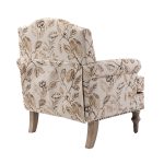 Murray Bird Print Nailhead Trim Farmhouse Accent Chair 8 Murray Bird Print Nailhead Trim Farmhouse Accent Chair