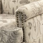 Murray Grey Farmhouse Nailhead Trim Accent Armchair 10 Murray Grey Farmhouse Nailhead Trim Accent Armchair