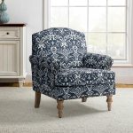 Murray Navy Farmhouse Nailhead Trim Accent Armchair 6 Murray Navy Farmhouse Nailhead Trim Accent Armchair