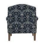 Murray Navy Farmhouse Nailhead Trim Accent Armchair 9 Murray Navy Farmhouse Nailhead Trim Accent Armchair