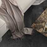 NAVAJO Brown Emperador Marble Coffee Table with Steel Legs 10 NAVAJO Brown Emperador Marble Coffee Table with Steel Legs