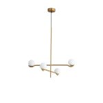 NEBULA Brass Two-Arm Pendant Lamp 6 NEBULA Brass Two-Arm Pendant Lamp