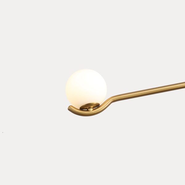 NEBULA Brass Two Arm Pendant Lamp 2