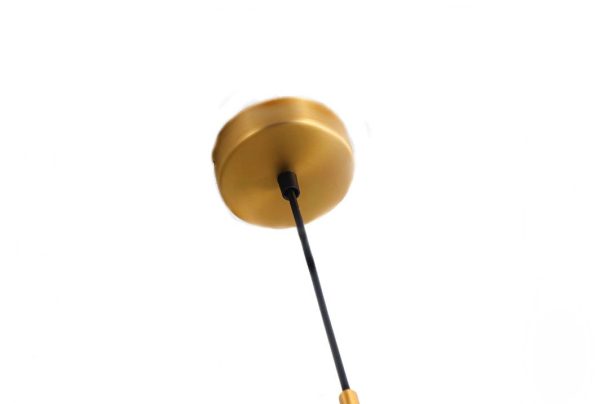 NEBULA Brass Two Arm Pendant Lamp 4