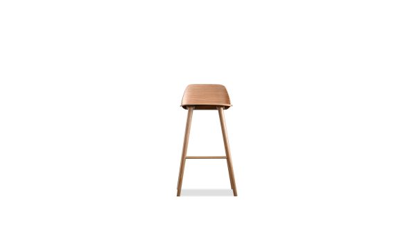 NISA Counter Stool Solid Oak Frame 2