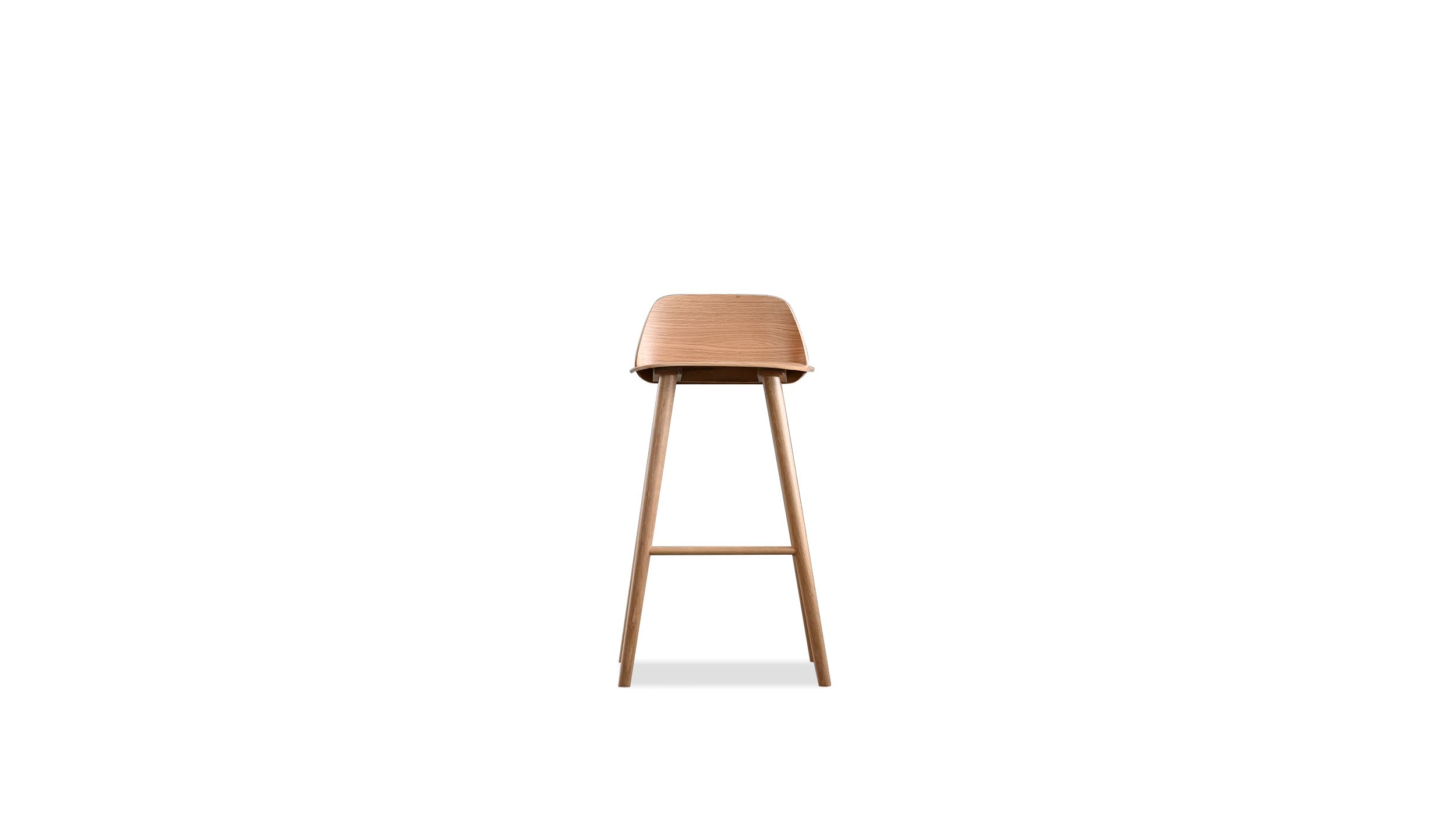 NISA Counter Stool Solid Oak Frame 1 NISA Counter Stool Solid Oak Frame