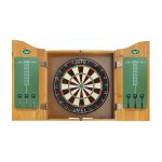NY Jets NFL Dart Cabinet Set