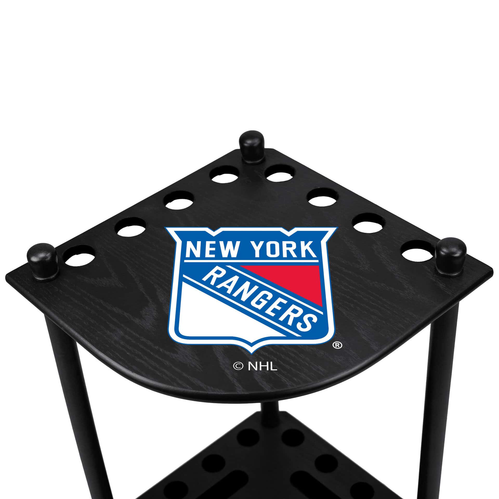 NY Rangers Corner Cue Rack 4 NY Rangers Corner Cue Rack - Image 4