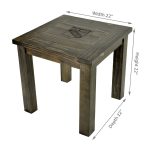 NY Rangers Reclaimed Side Table 7 NY Rangers Reclaimed Side Table