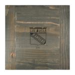 NY Rangers Reclaimed Side Table 9 NY Rangers Reclaimed Side Table
