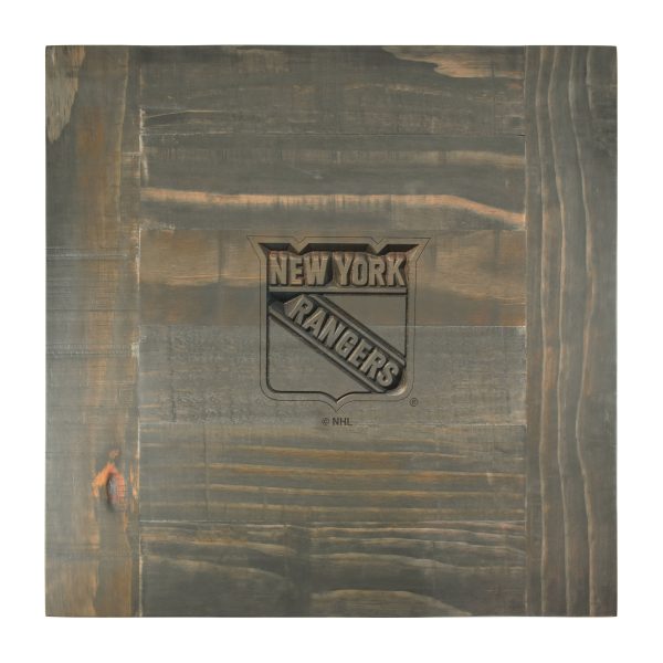 NY Rangers Reclaimed Side Table 3