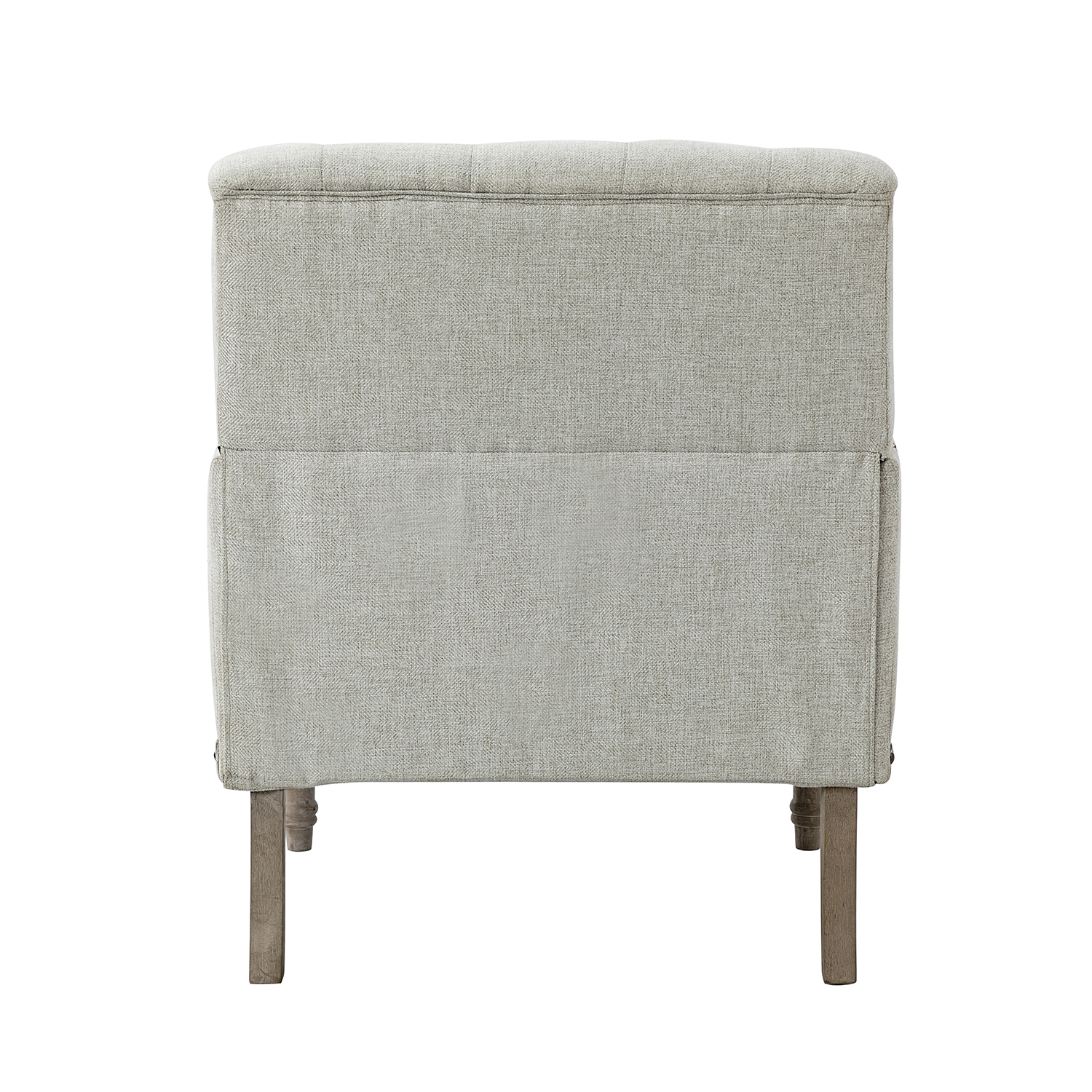 Naida Oatmeal Tufted Nailhead Accent Armchair 4 Naida Oatmeal Tufted Nailhead Accent Armchair - Image 4