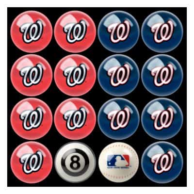 Nationals Home Away Billiard Ball Set