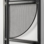 Navin 10x46.5 Black Metal Body White Fabric Shade Rectangular Wall Sconce