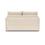 Neah Full Size Sofa Bed With Slim Arms - Halifax Shell