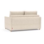 Neah Full Size Sofa Bed With Slim Arms - Halifax Shell