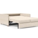 Neah Full Size Sofa Bed With Slim Arms - Halifax Shell