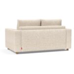 Neah Full Size Sofa Bed With Standard Arms - Halifax Shell