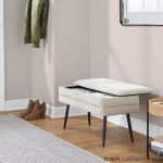 Neapolitan Light Brown Fabric Contemporary Storage Bench by LumiSource 17 Neapolitan Light Brown Fabric Contemporary Storage Bench by LumiSource