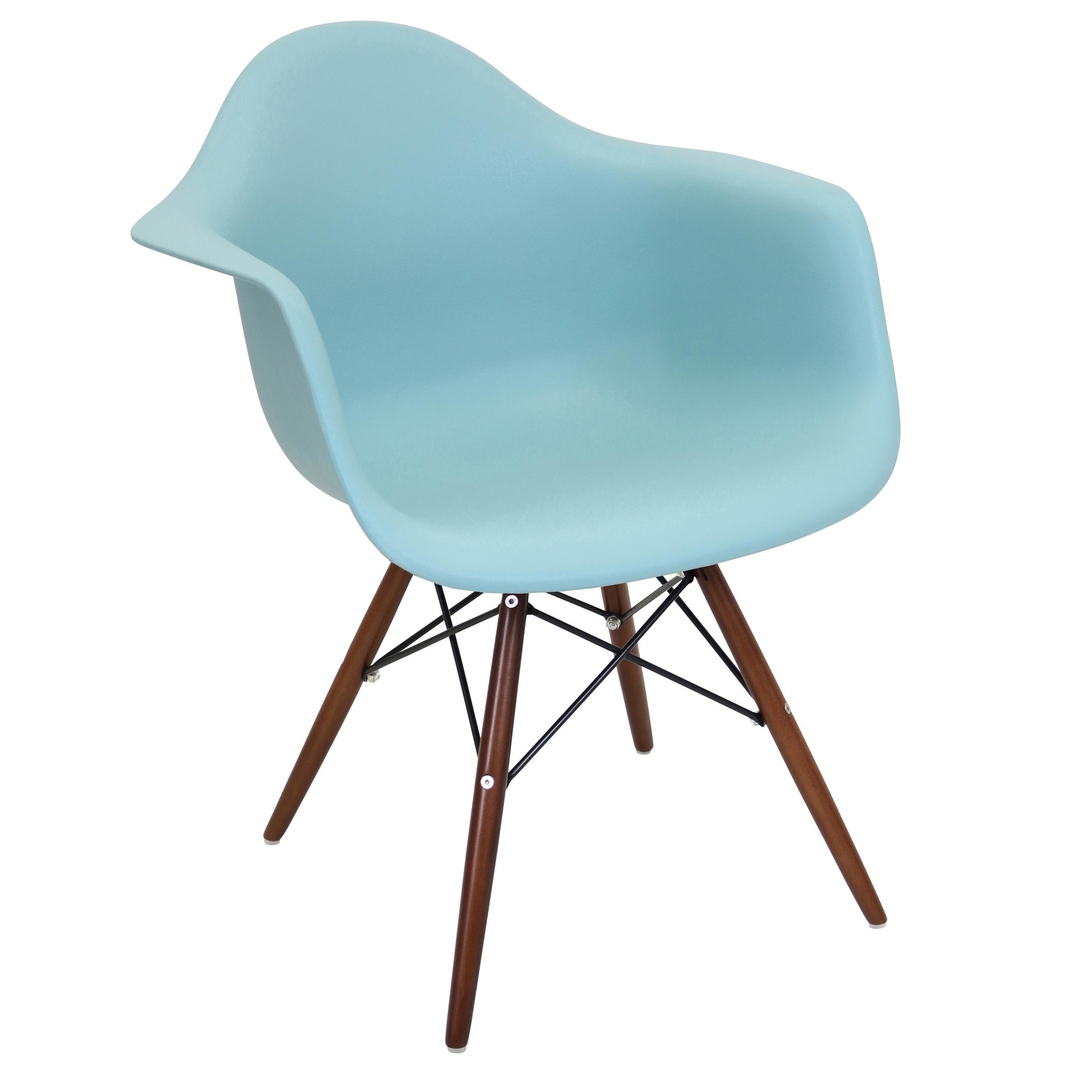Neo Flair Sea Green Modern Chairs (Set of 2) 3 Neo Flair Sea Green Modern Chairs (Set of 2) - Image 3