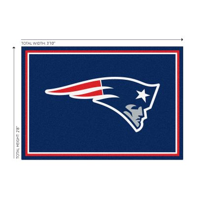 New England Patriots 3x4 Officially Licensed NFL Area Rug