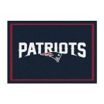 New England Patriots 6x8 Officially Licensed Team Spirit Rug