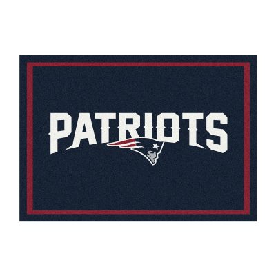 New England Patriots 6x8 Officially Licensed Team Spirit Rug