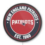 New England Patriots LED Establish Date Sign