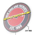 New England Patriots LED Establish Date Sign