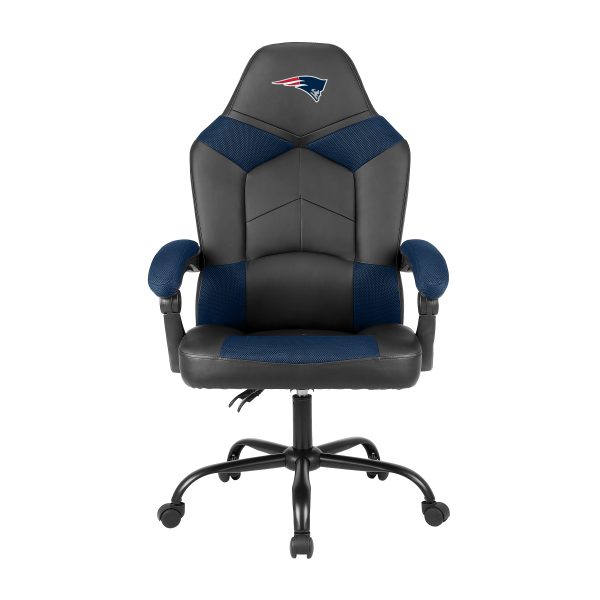 New England Patriots Oversized Embroidered Gaming Office Chair