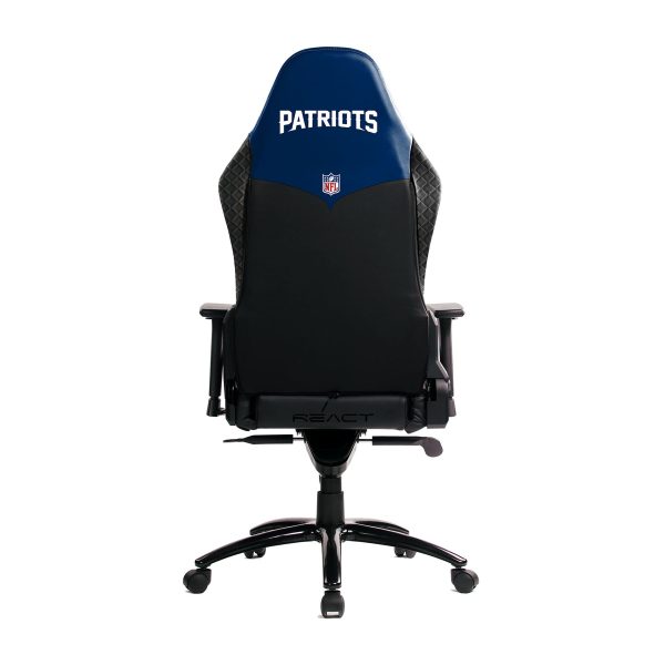 New England Patriots Pro Series Embroidered Gaming Chair 1