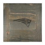 New England Patriots Reclaimed Pine Side Table NFL Licensed