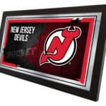 New Jersey Devils 15x26 Hockey Collector Mirror 4 New Jersey Devils 15x26 Hockey Collector Mirror