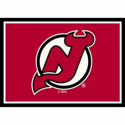 New Jersey Devils 8x11 Spirit Rug