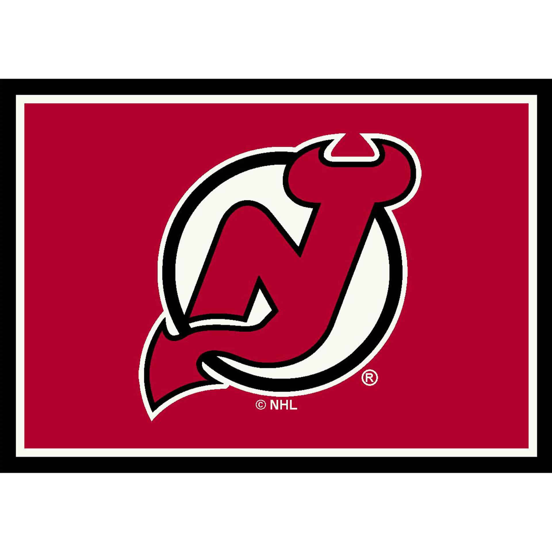 New Jersey Devils 8x11 Spirit Rug 1 New Jersey Devils 8x11 Spirit Rug