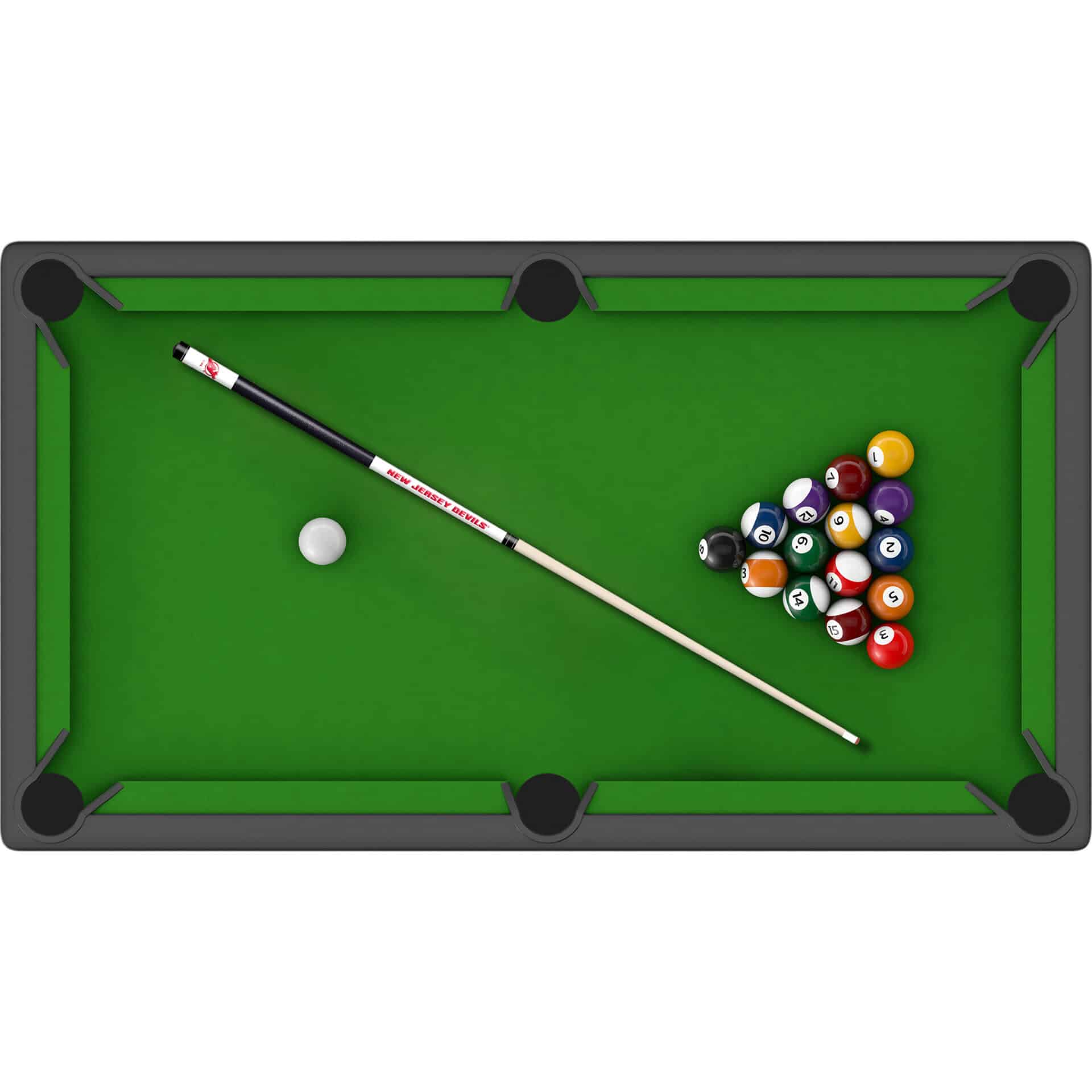 New Jersey Devils Laser Etched Cues 2 New Jersey Devils Laser Etched Cues - Image 2